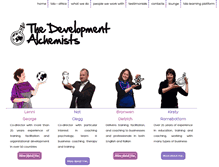 Tablet Screenshot of development-alchemists.com